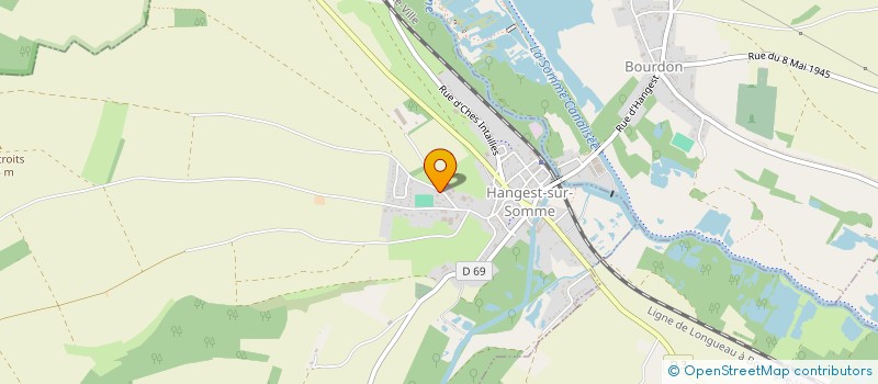 localisation de l'entreprise BS FORMATIONS PRO  HANGEST-SUR-SOMME