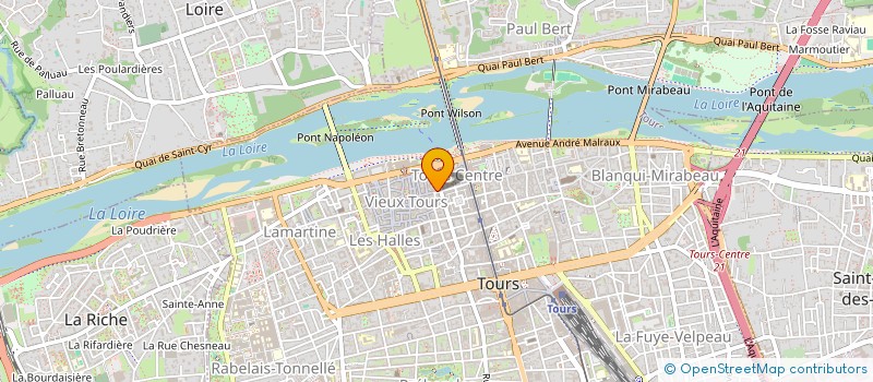 localisation de l'entreprise BS GARIMMO à TOURS