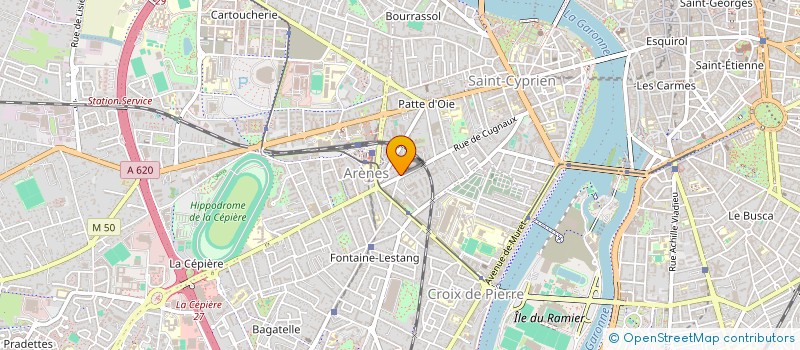 localisation de l'entreprise BS HOLDING  TOULOUSE