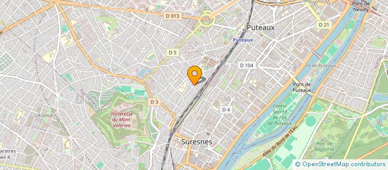 localisation de l'entreprise BS HOLDING à SURESNES