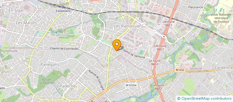 localisation de l'entreprise BS HORIZON à COLOMIERS