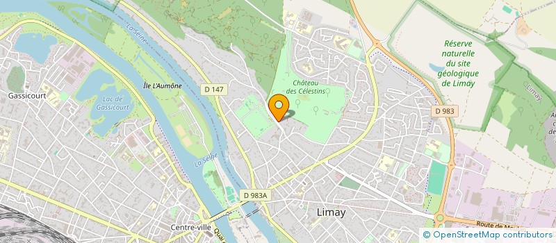 localisation de l'entreprise BS I.D.F à LIMAY