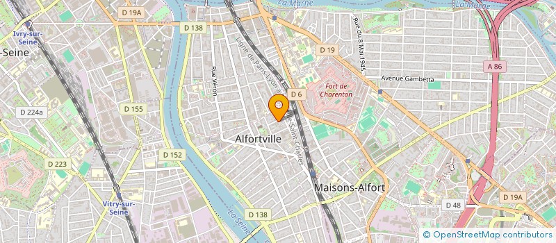 localisation de l'entreprise BS IDEAL à ALFORTVILLE