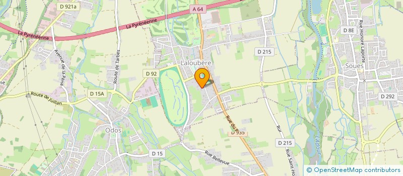 localisation de l'entreprise BS IMMOBILIER  LALOUBERE