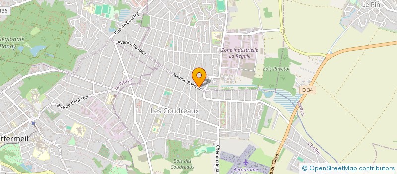 localisation de l'entreprise BS IMMOBILIERS  COURTRY
