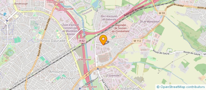 localisation de l'entreprise BS IMMOS LAURAGAIS  TOULOUSE