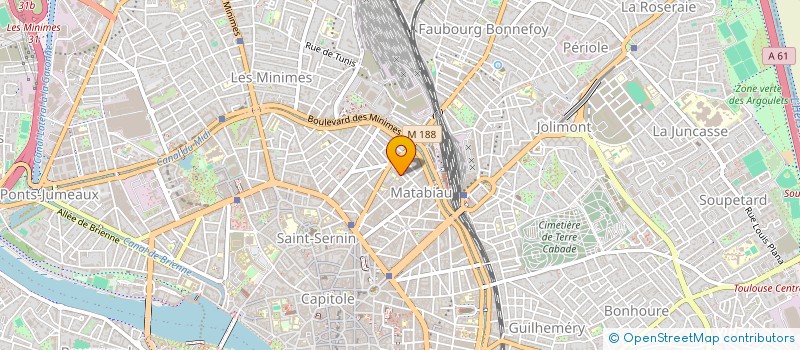 localisation de l'entreprise BS IMMOS TOULOUSE à TOULOUSE