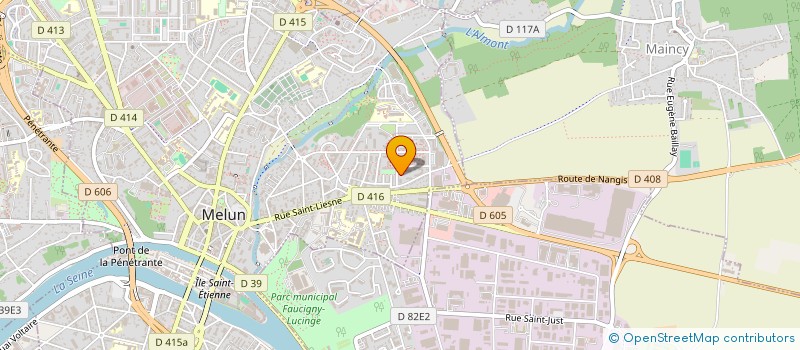 localisation de l'entreprise BS INFO  MELUN