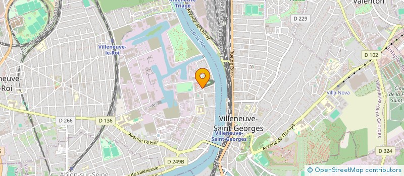 localisation de l'entreprise BS INTERNATIONAL TRANSFERT  VILLENEUVE-LE-ROI