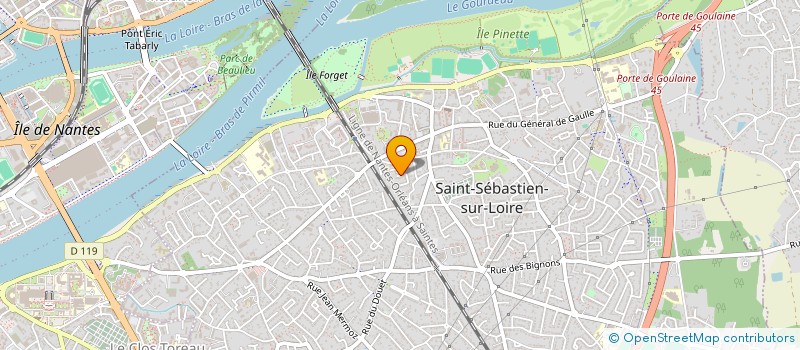 localisation de l'entreprise BS INVEST à SAINT-SEBASTIEN-SUR-LOIRE