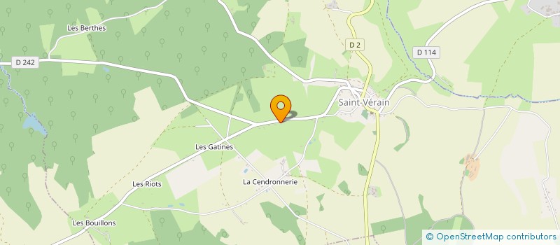 localisation de l'entreprise BS INVEST à SAINT-VERAIN