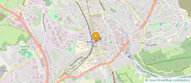 localisation de l'entreprise BS INVESTISS.IMMO  SAINT-ETIENNE