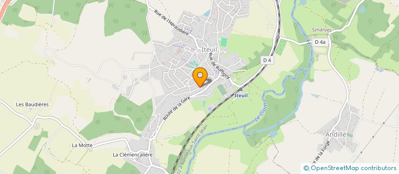 localisation de l'entreprise BS INVESTISSEMENTS à LIGUGE