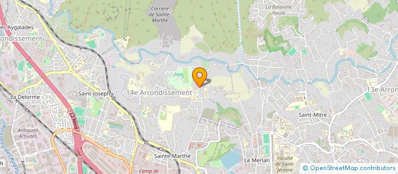 localisation de l'entreprise BS LOCATION à MARSEILLE