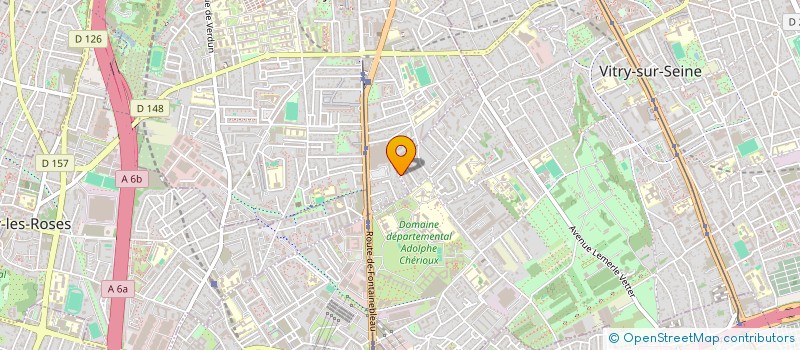localisation de l'entreprise BS LOG  VITRY-SUR-SEINE