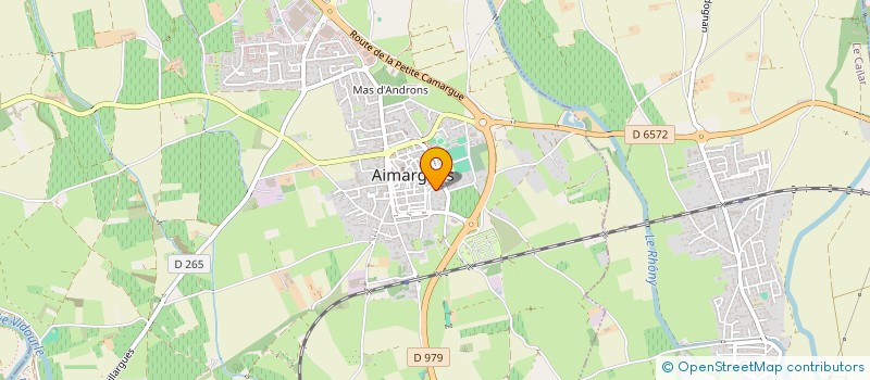 localisation de l'entreprise BS LOG  AIMARGUES