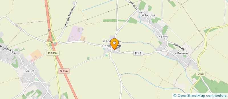 localisation de l'entreprise BS MECANIQUE à MARCILLY-LA-CAMPAGNE