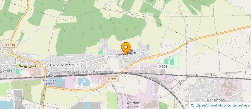 localisation de l'entreprise BS MELJY  ALIZAY