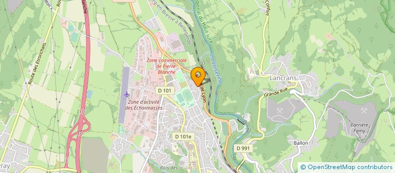 localisation de l'entreprise BS MULTI ENERGIES à VALSERHONE