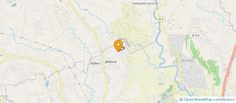 localisation de l'entreprise BS MULTIBAT  LE LAMENTIN