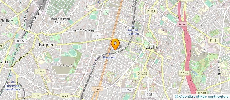 localisation de l'entreprise BS NETTOYAGE  CACHAN