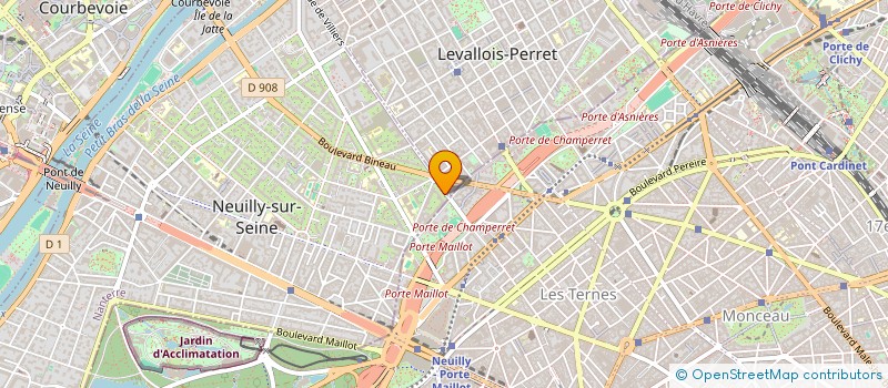 localisation de l'entreprise BS NOVA BAT à NEUILLY-SUR-SEINE