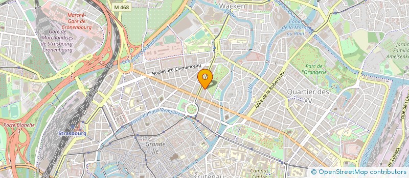 localisation de l'entreprise BS ONE  STRASBOURG