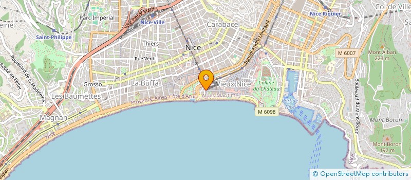 localisation de l'entreprise BS PALASCA à NICE