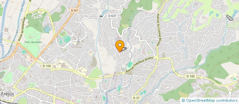 localisation de l'entreprise BS PATRIMOINE à FREJUS