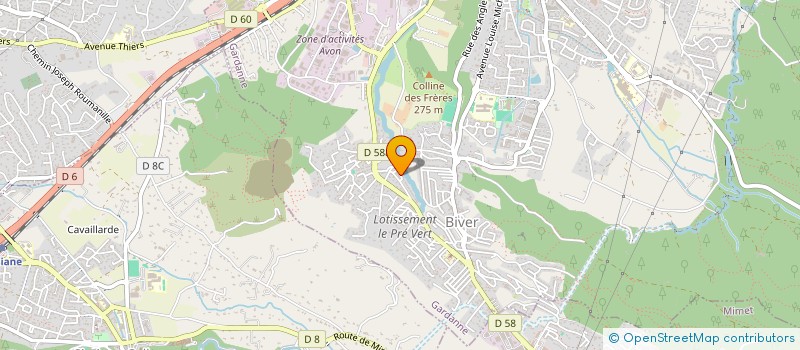 localisation de l'entreprise BS POSE  GARDANNE