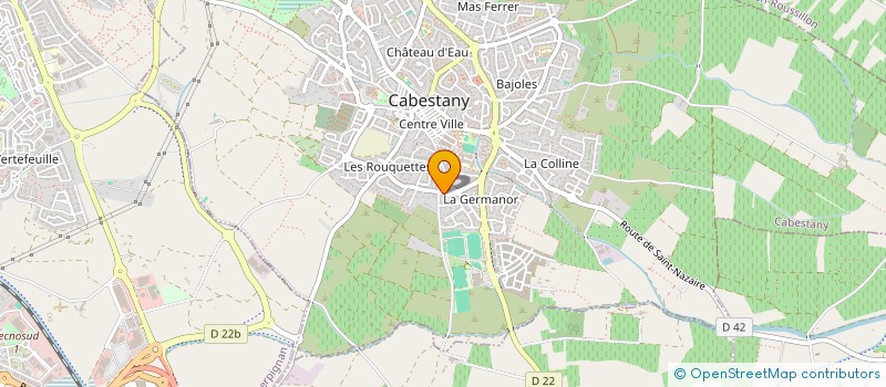 localisation de l'entreprise BS PROMOTION  CABESTANY