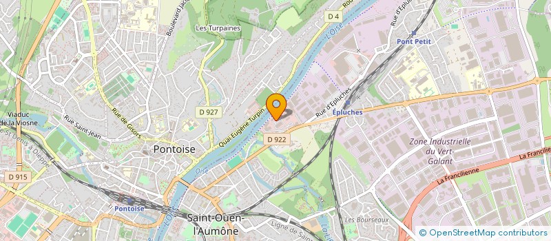 localisation de l'entreprise BS PROTECTION +  SAINT-OUEN-L'AUMONE