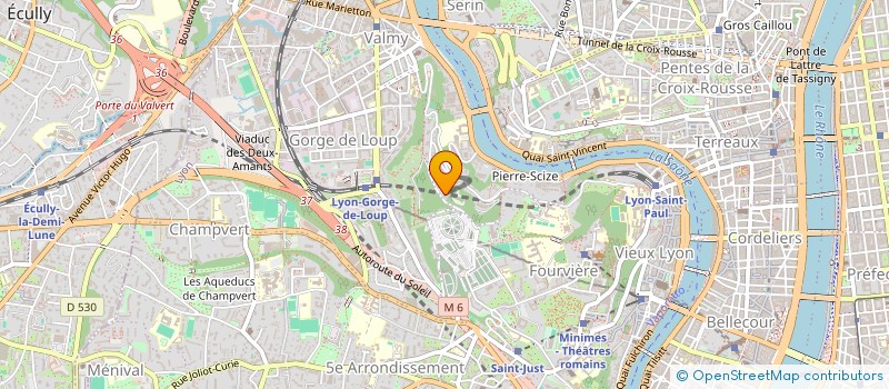 localisation de l'entreprise BS PUBLISHIN' à LYON