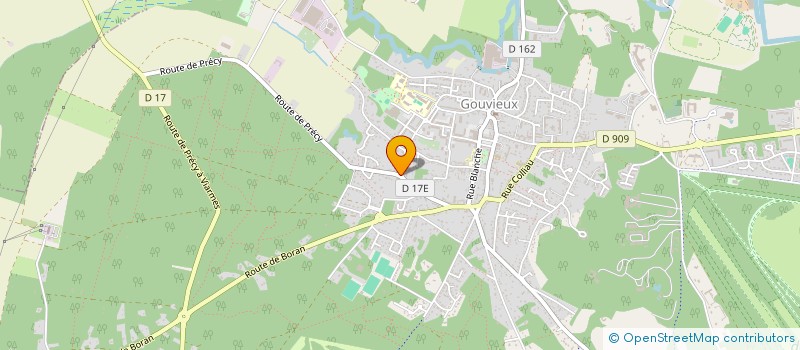 localisation de l'entreprise BS RACING SARL à GOUVIEUX
