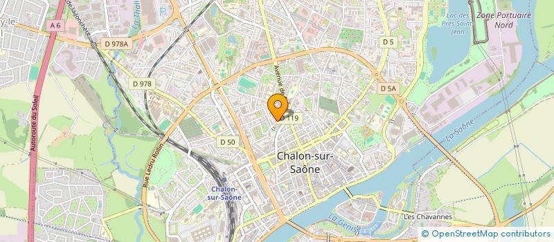 localisation de l'entreprise BS RACING TEAM à CHALON-SUR-SAONE