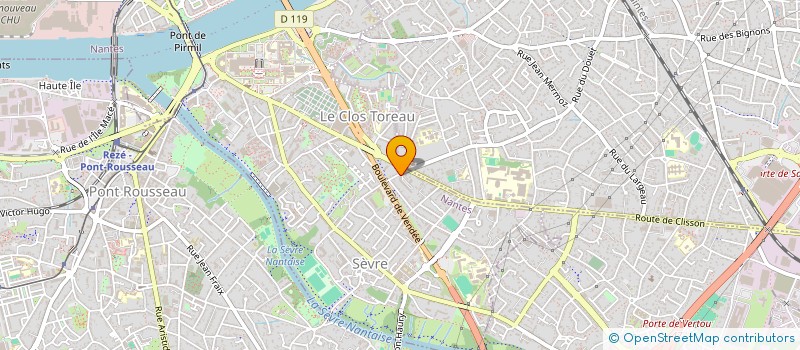 localisation de l'entreprise BS RENOV' à NANTES