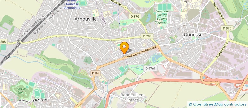 localisation de l'entreprise BS RENOV à GONESSE
