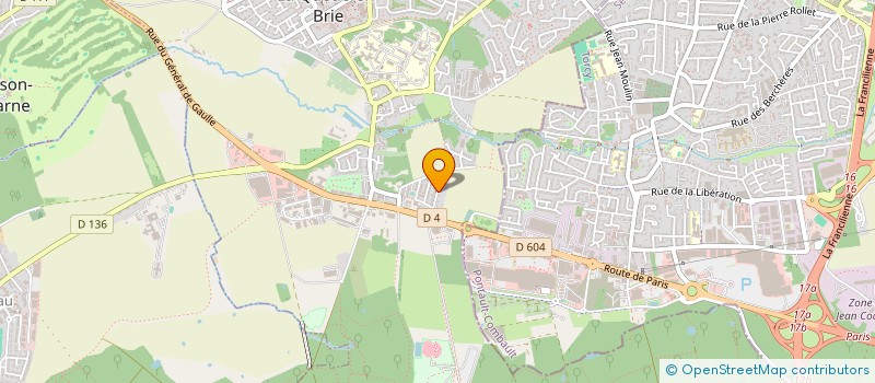 localisation de l'entreprise BS RENOV HABITAT  LA QUEUE-EN-BRIE