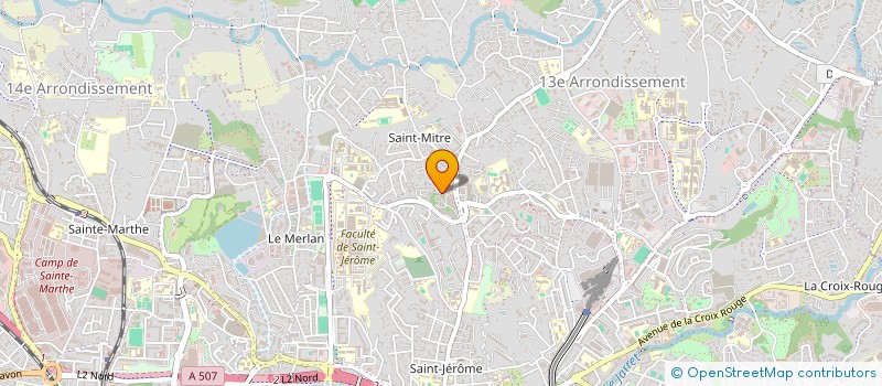localisation de l'entreprise BS SECURITE à MARSEILLE