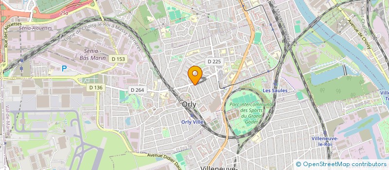 localisation de l'entreprise BS SERVICES PLUS  ORLY