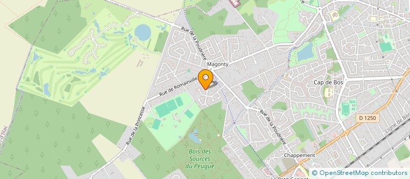 localisation de l'entreprise BS SIMON  PESSAC