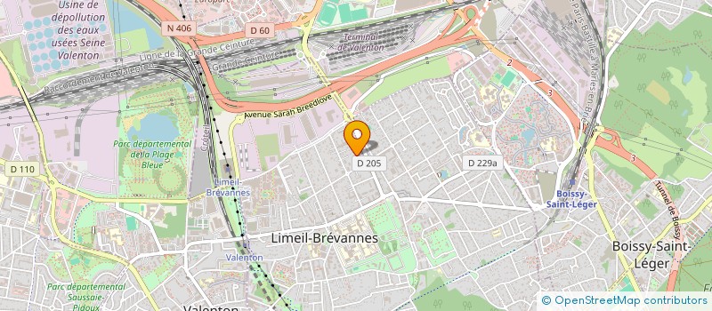 localisation de l'entreprise BS STYL  LIMEIL-BREVANNES