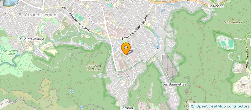 localisation de l'entreprise BS TAXI à MARSEILLE