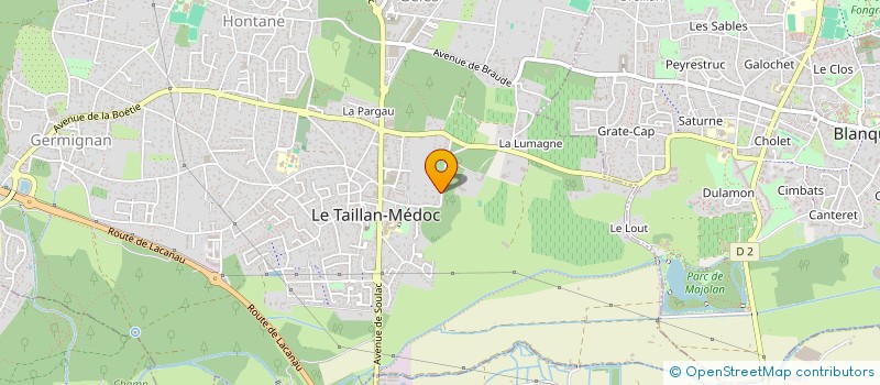 localisation de l'entreprise BS TECH à LE TAILLAN-MEDOC