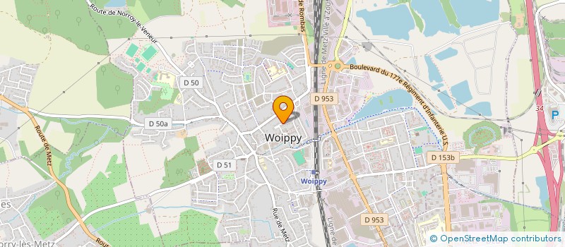 localisation de l'entreprise BS TRANSPORT à WOIPPY
