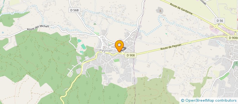 localisation de l'entreprise BS TRANSPORTS  PEYNIER