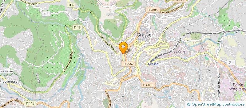 localisation de l'entreprise BS TRANSPORTS à GRASSE