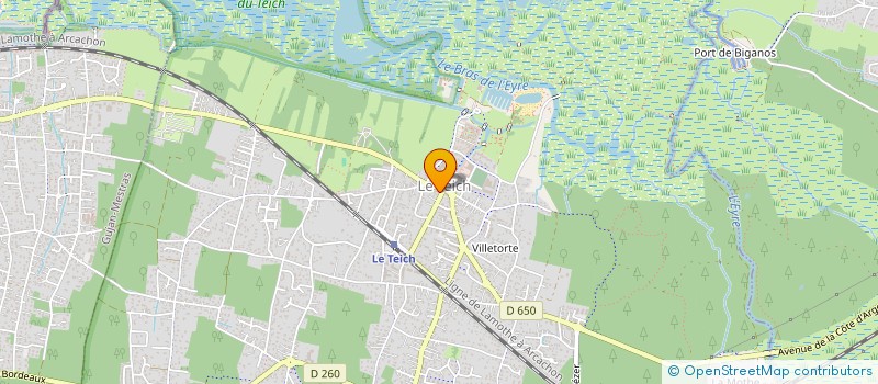 localisation de l'entreprise BS-WINE & SPIRITS  LE TEICH