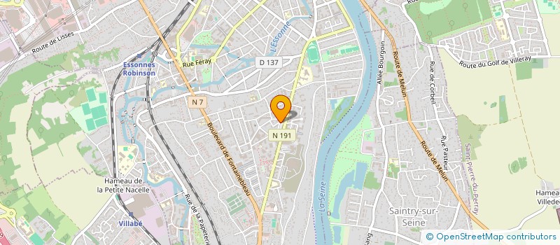 localisation de l'entreprise BS ZENITH CONCIERGERIE à CORBEIL-ESSONNES