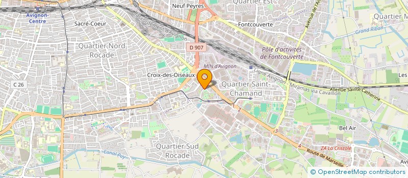 localisation de l'entreprise BS2 IMMOBILIER  AVIGNON